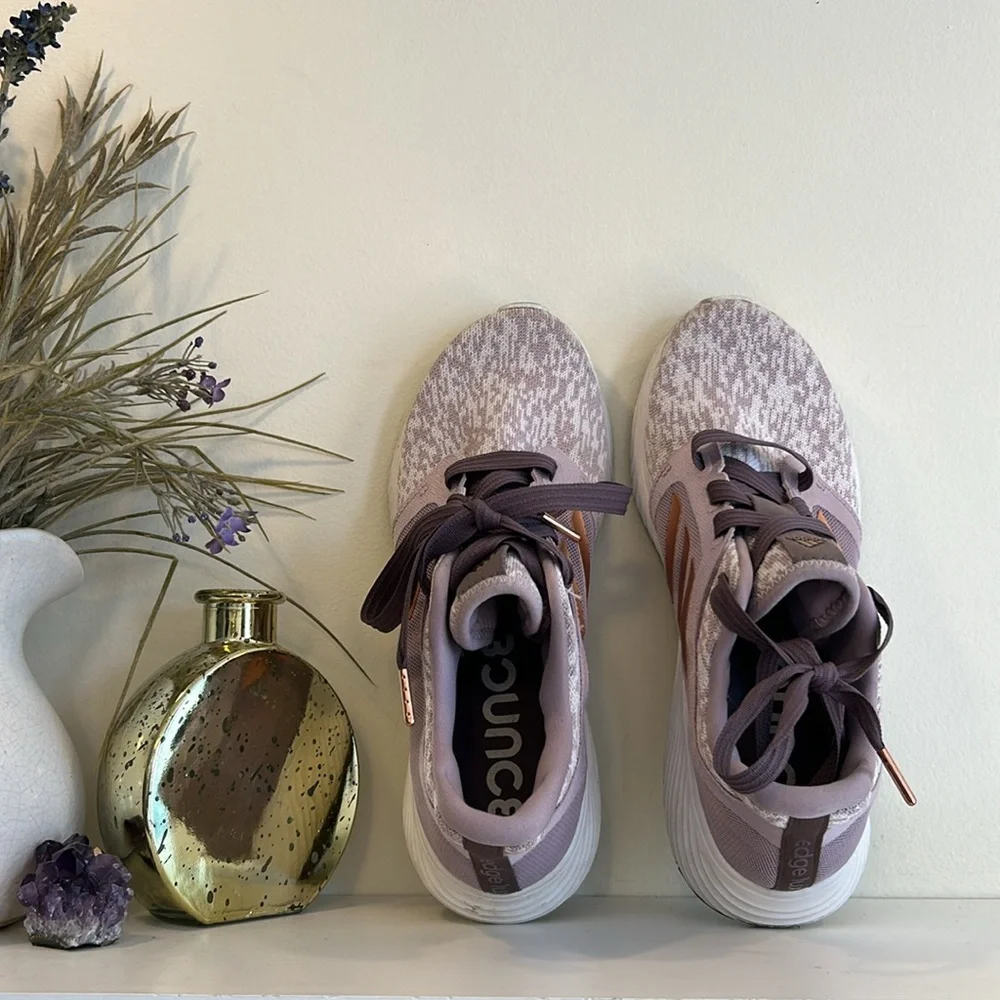 Adidas edge lux mauve and rose gold shoe - Picture 3 of 14